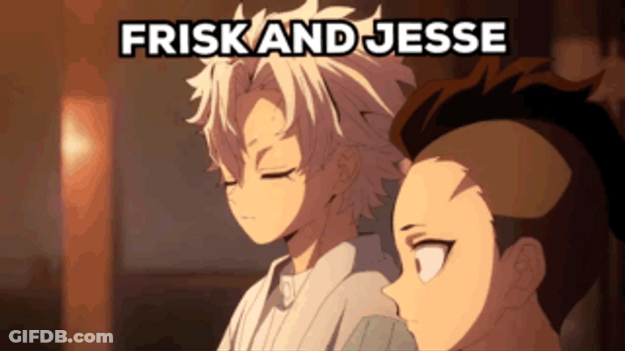 Sanemi Meets Genya GIF