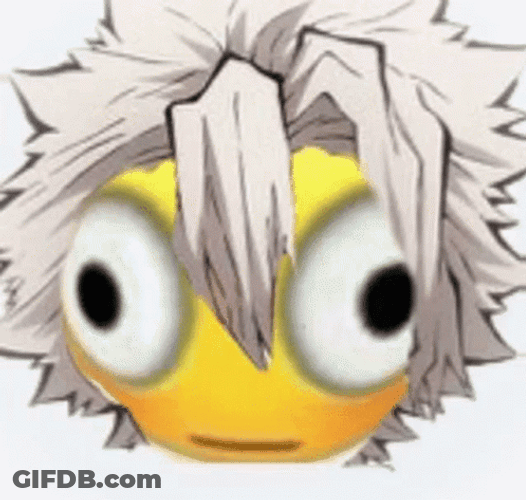 Sanemi Shinazugawa Emoji Face GIF