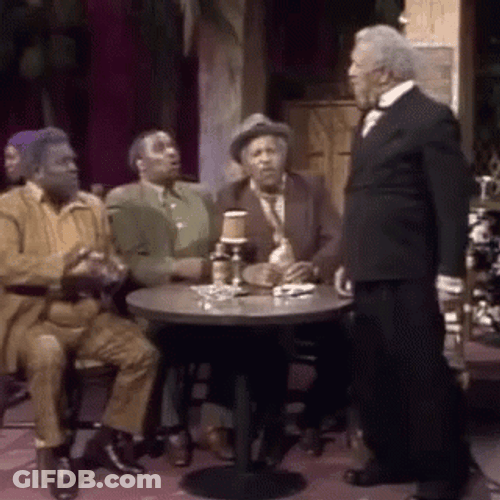 Sanford And Son Jamming With Friends GIF