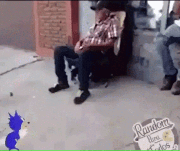 Sanic Slaps A Person GIF