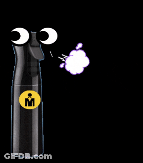 Sanitize Spray Bottle Animation GIF