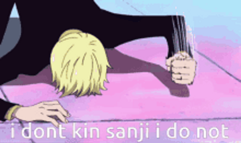 Sanji Bowing With Regret In One Piece GIF
