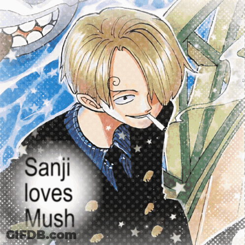 Sanji Loves Mush GIF