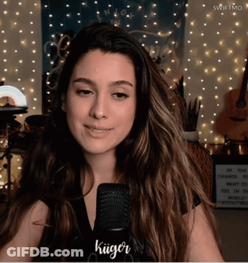Sanna Fingerroos Heart Hand In Camera GIF