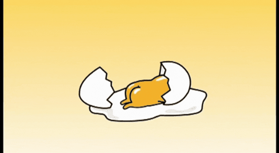 Sanrio Gudetama Kawaii Egg GIF
