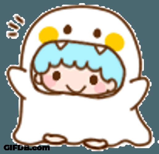 Sanrio Little Twin Stars Sticker GIF