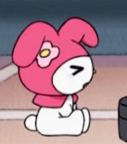 Sanrio My Melody Sobs GIF