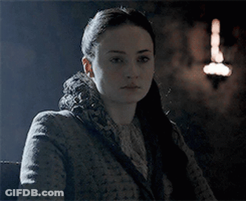 Sansa Stark Sophie Turner GIF