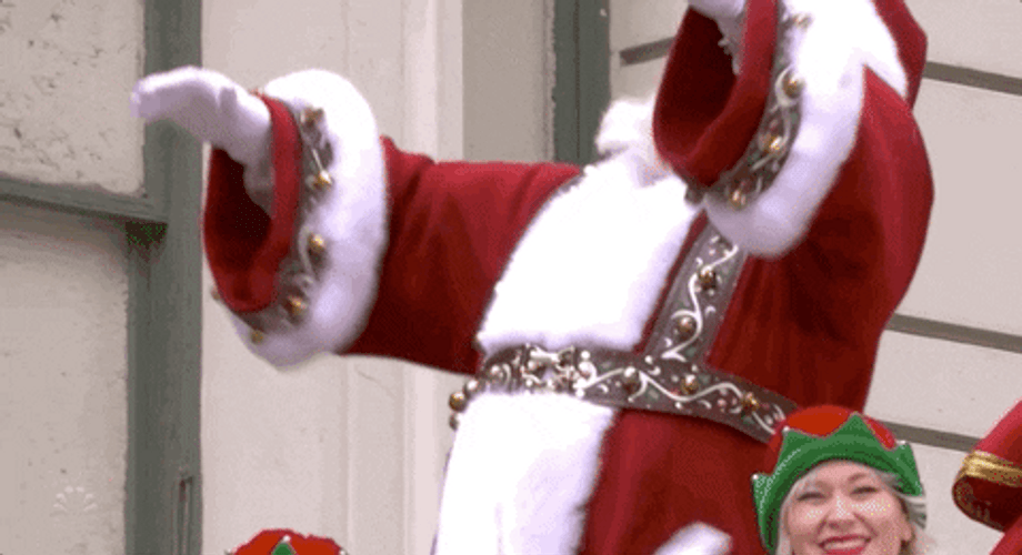 Santa Claus Bowing GIF