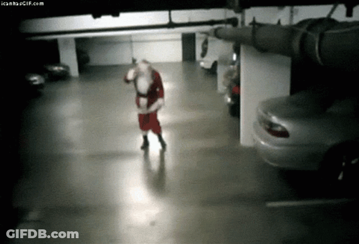 Santa Claus Drunk GIF