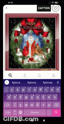 Santa Claus Happy St Nicholas Day GIF