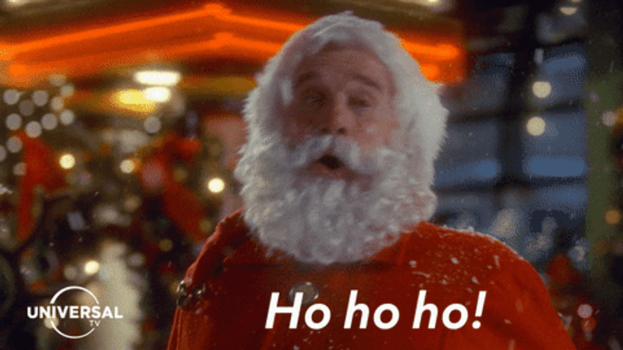Santa Claus Ho Ho Ho GIF