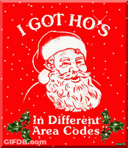 Santa Claus I Got Ho's GIF