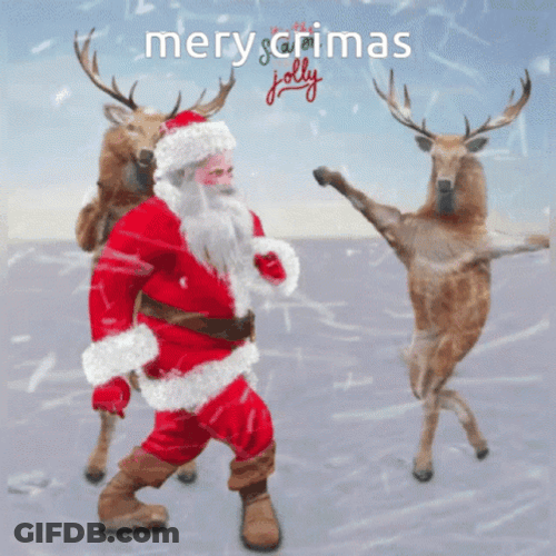 Santa Claus Mery Crimas GIF