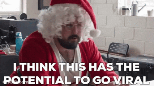 Santa Claus Says This Has Potential To Go Viral GIF