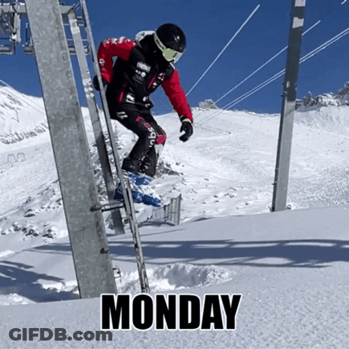 Santa Claus Ski GIF
