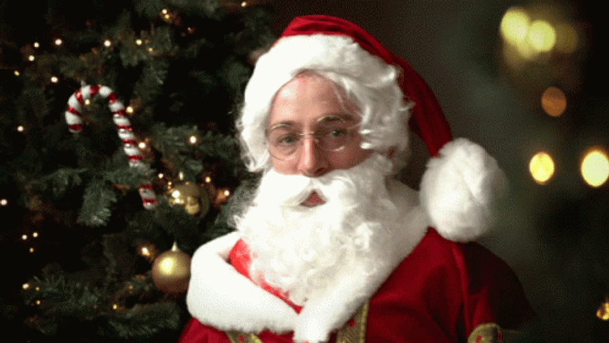 Santa Claus Thumbs Up GIF