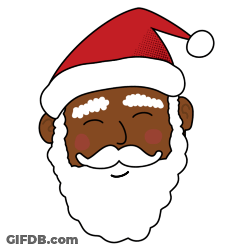 Santa Claus With Red Hat GIF