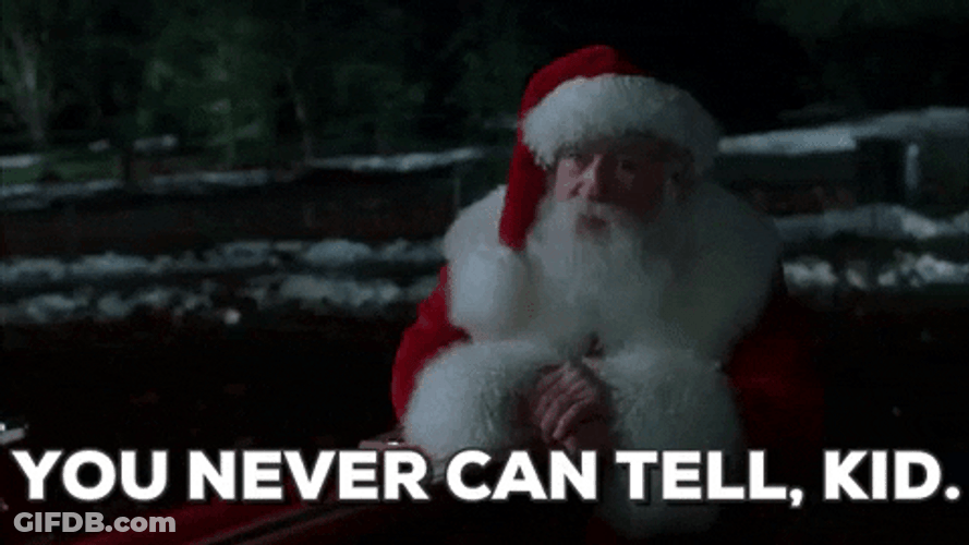 Santa Claus You Never Can Tell GIF