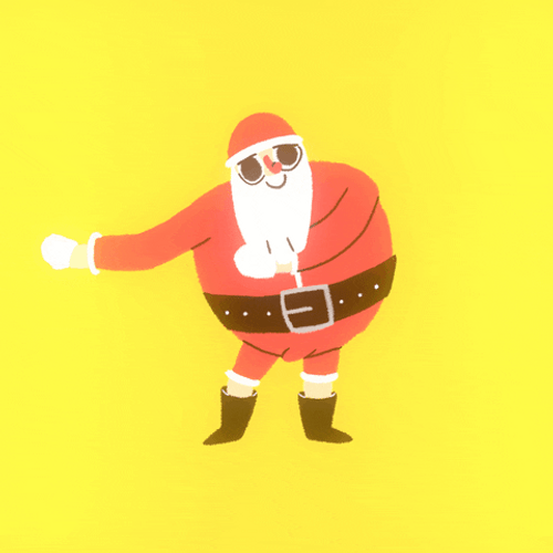Santa Floss Dance GIF