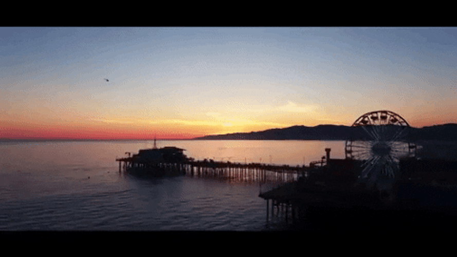 Santa Monica Pier California GIF