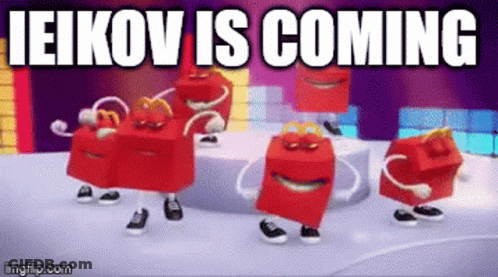 Santa Pulling Reindeer Sleigh 21S Rekru GIF