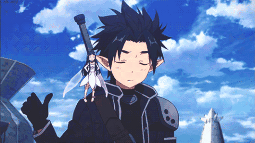 Sao Kirito Fairy In Pocket GIF