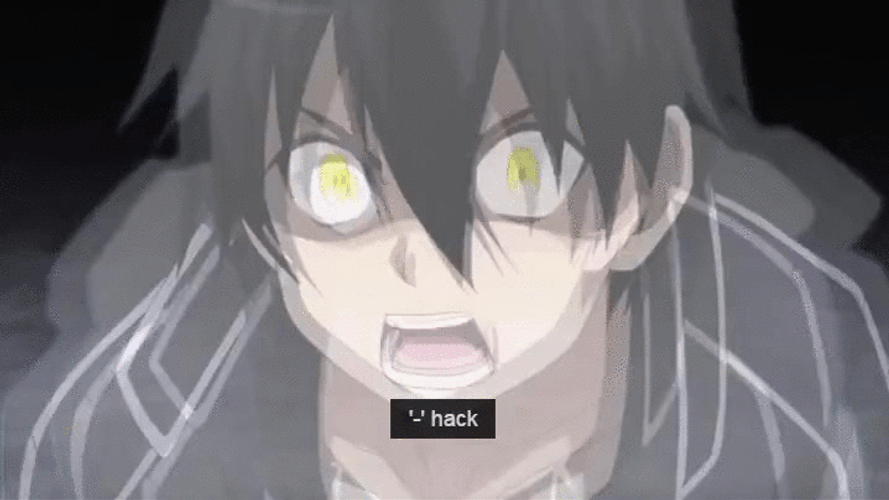 Sao Kirito Stabbed Heathcliff Using Sword GIF