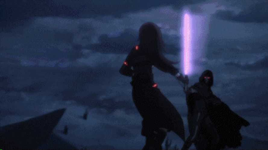 SAO Sword Art Online Kirito Fighting GIF