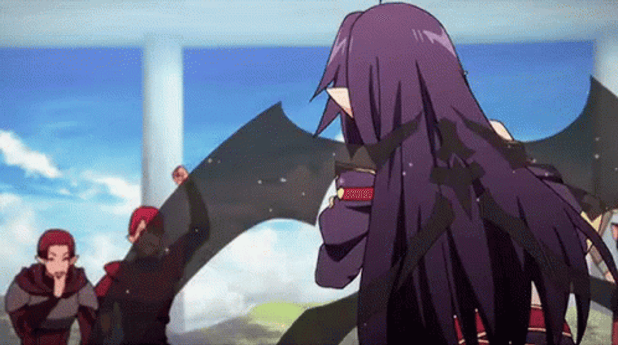 Sao Yuuki Konno Cute Peace Sign GIF