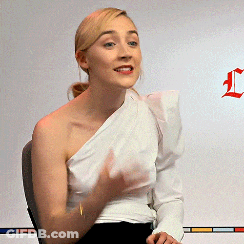 Saoirse Ronan GIF