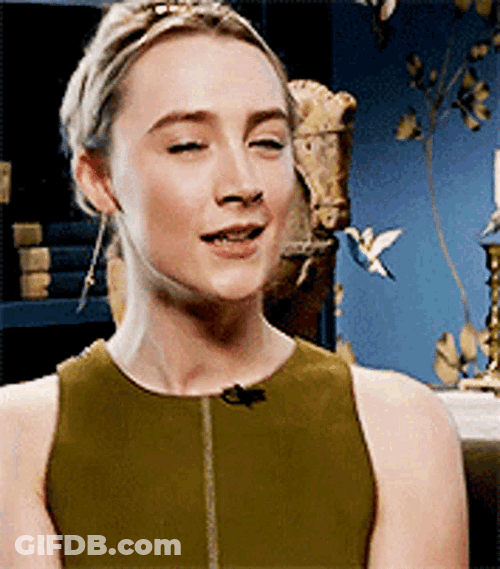 Saoirse Ronan GIF