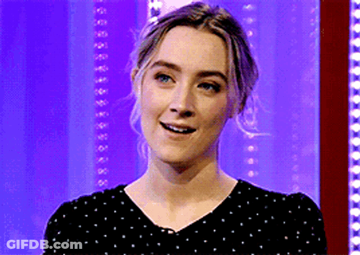 Saoirse Ronan GIF