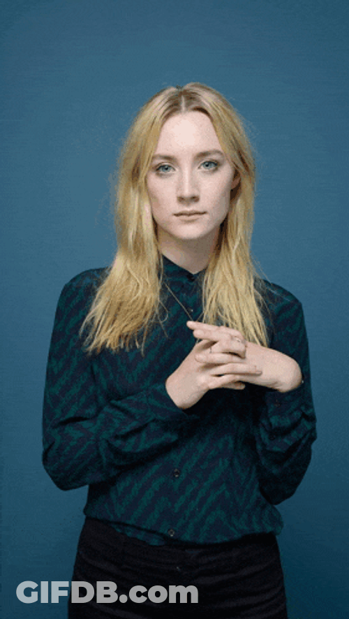 Saoirse Ronan Meme GIF