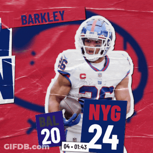Saquon Barkley NYG 24 GIF