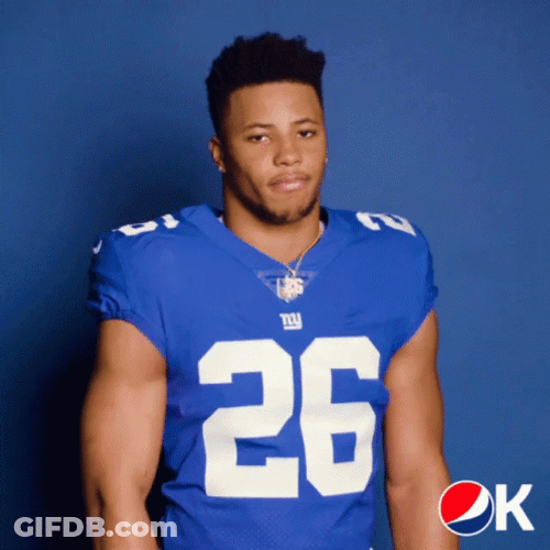 Saquon Barkley Peace GIF
