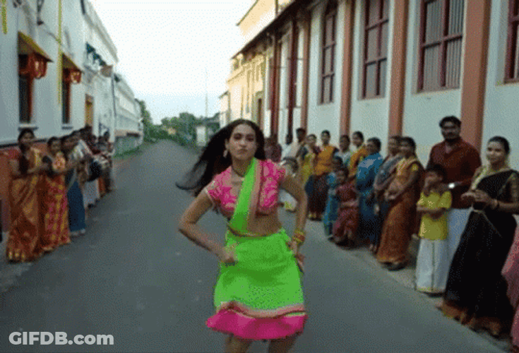 Sara Ali Khan Indian Dancing GIF