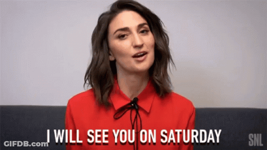Sara Bareilles Working Saturday GIF