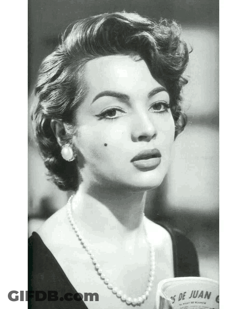 Sara Montiel Old Hollywood GIF