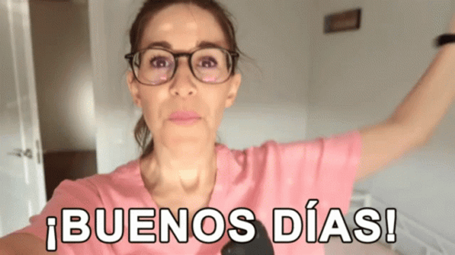 Sara Pecas Buenos Dias! GIF