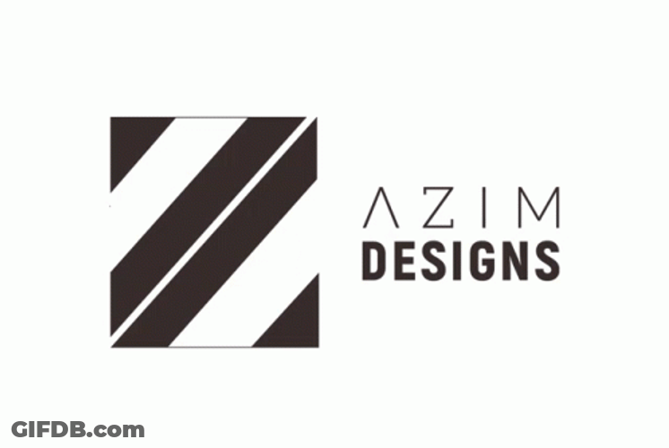Sarah Azim Designs Animated Logo GIF