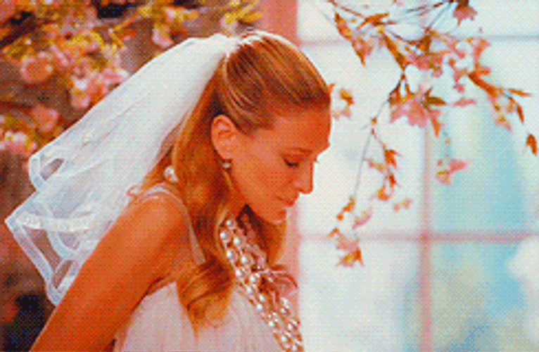 Sarah Jessica Parker As Bride GIF
