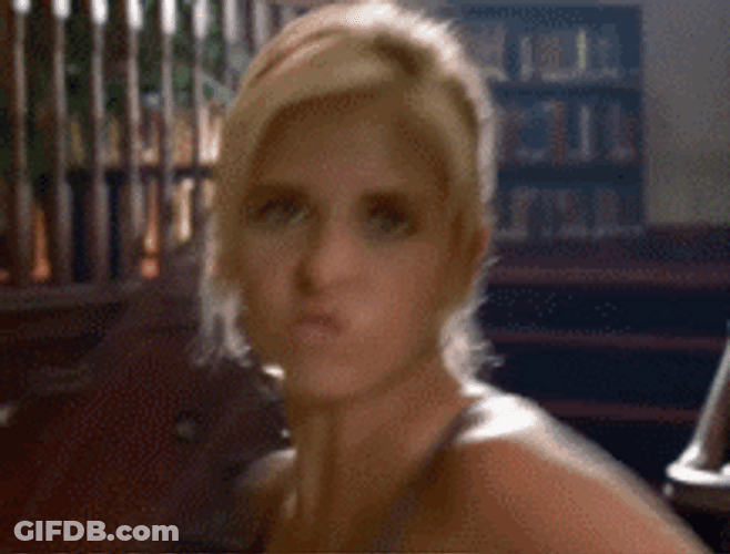 Sarah Michelle Gellar Boxing Training GIF