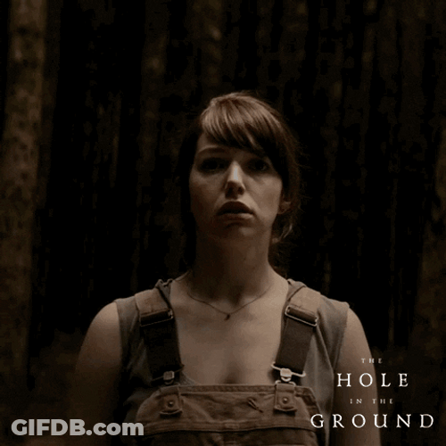 Sarah O'Neill In The Forest Holes Movie Scene GIF