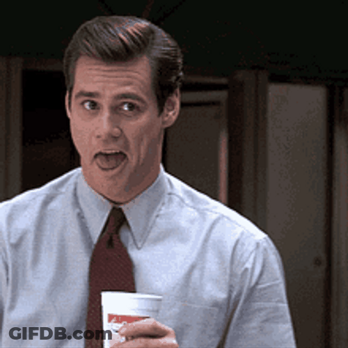 Sarcastic Laugh Jim Carrey Walk Away GIF