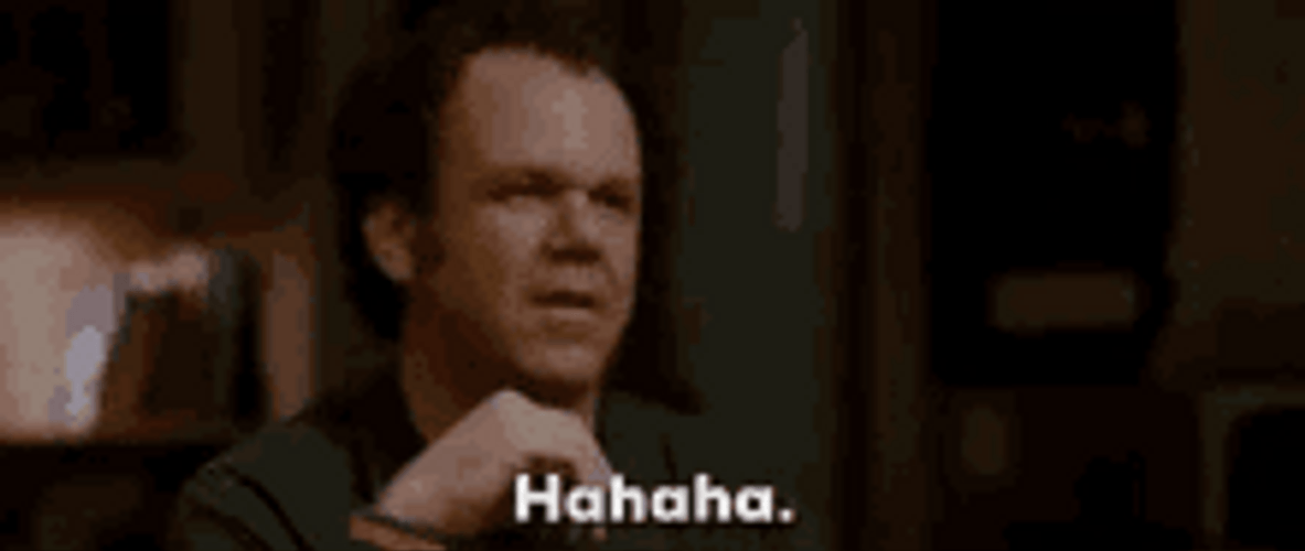 Sarcastic Laugh John Reily Step Brothers Movie GIF