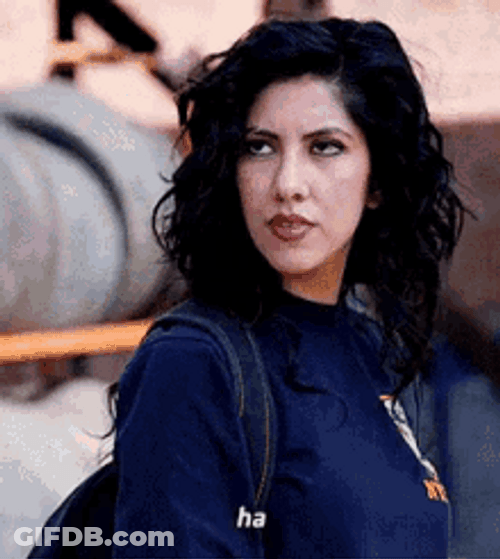 Sarcastic Laugh Rosa Diaz Brooklyn Nine-Nine GIF