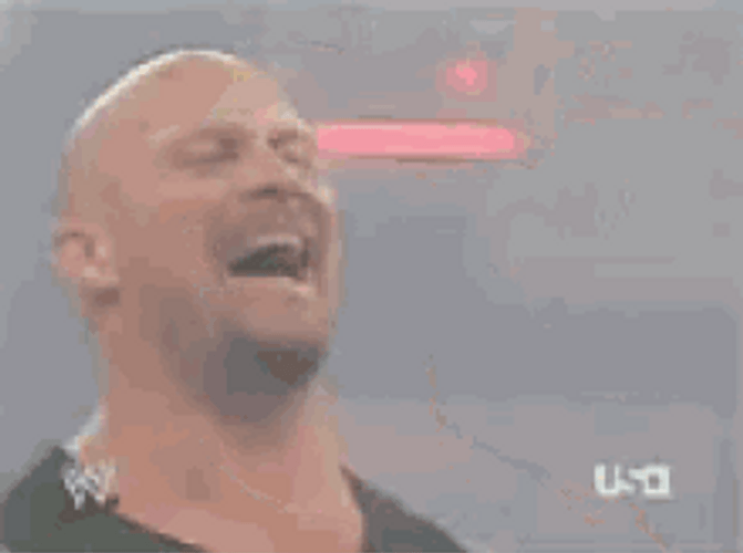 Sarcastic Laugh Stone Cold Steve Austin WWE GIF