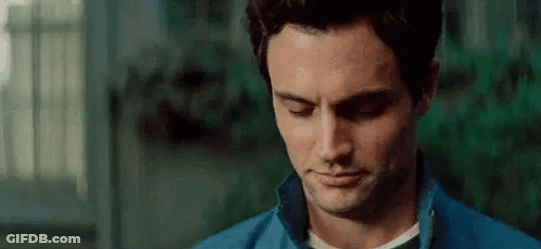 Sarcastic Look Joe Goldberg GIF