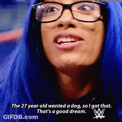 Sasha Banks 27Year Old GIF